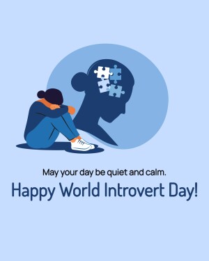World Introvert Day Wishes Images, Poster, Status, Banner and Hd Photos Free Download 26 world introvert day wishes images poster status photos